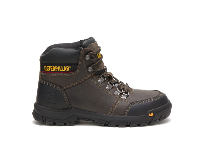 Panske Pracovne Topanky Caterpillar - Outline Steel Toe - Tmavo Siva ( 7184-LDUIX )